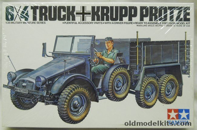 Tamiya 1/35 6x4 Truck Krupp Protze, MM204 plastic model kit
